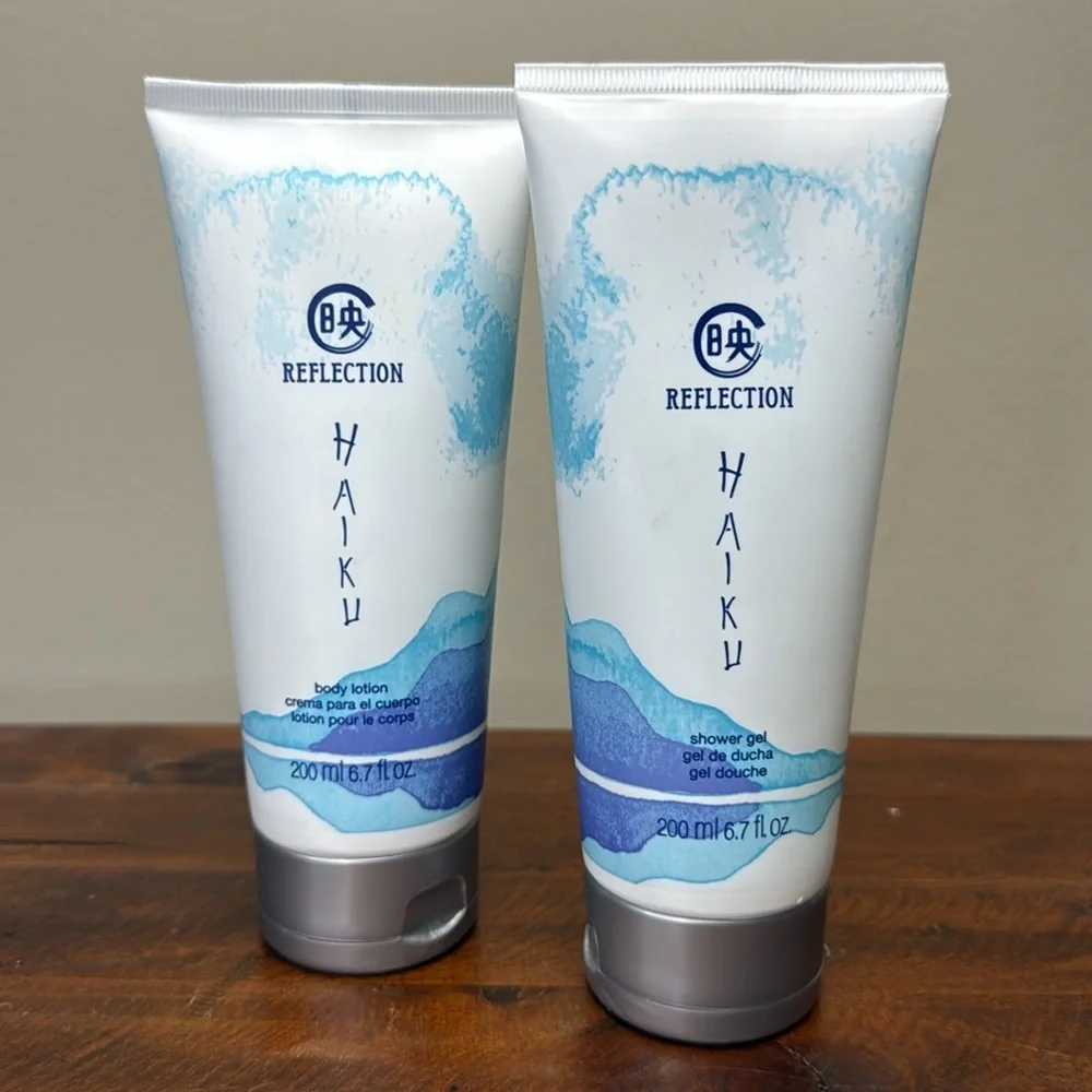 AVON Reflection Haiku Body Lotion & Shower Gel Set - Picture 7 of 7